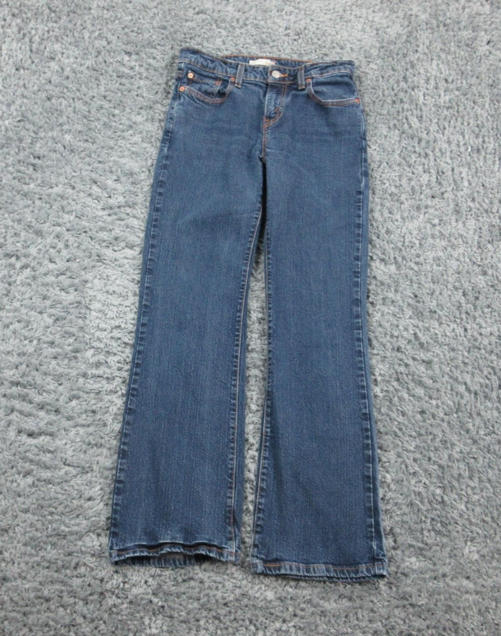 Levis 515 Jeans Womens 8 Medium Blue Boot Cut Stretch Denim Classic Pants 28x29*